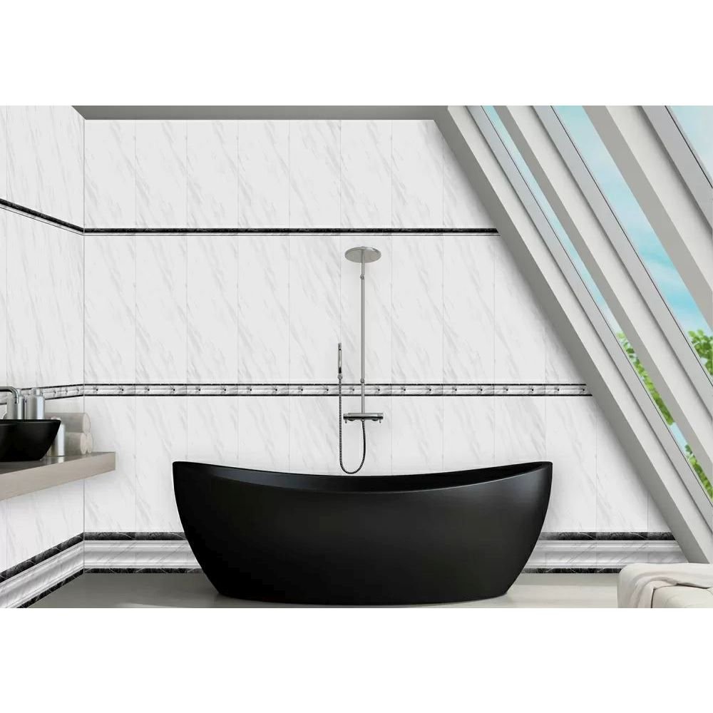 Бордюр керамика Stn Ceramica (Стн Керамика) Listelo Fedra Blanco 4х25 см