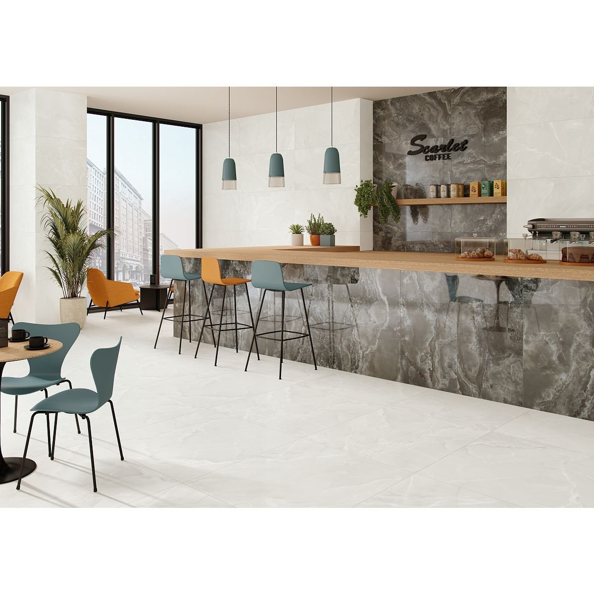 Керамогранит Stn Ceramica P.E. Scarlet soft White MT Rect. 60X120 см (925428)