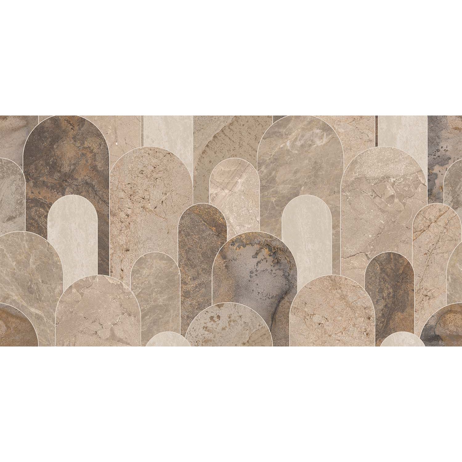 Керамогранит Infinity Ceramica (Инфинити Керамика) Tyra Decor Ivory Blush Lush Plus 60x120 см