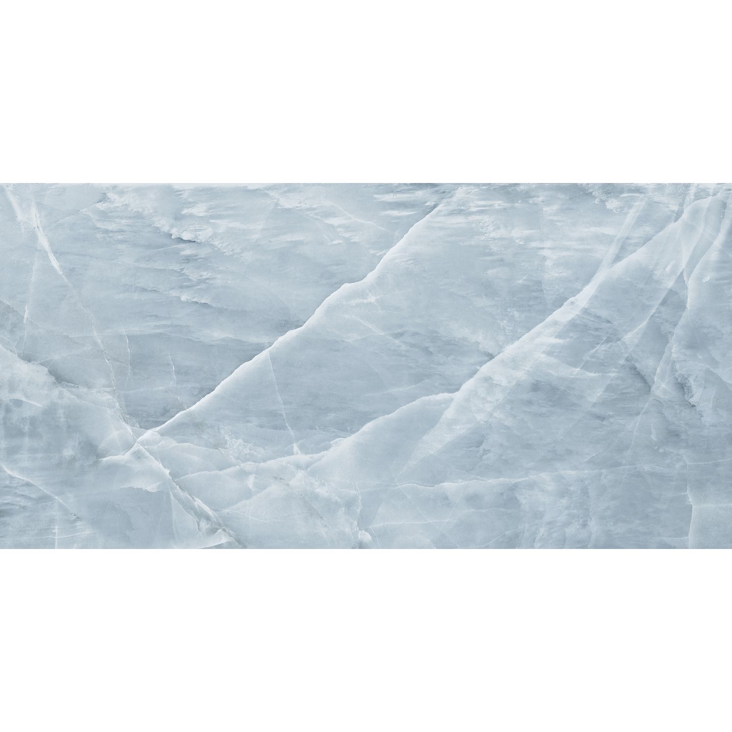 Керамогранит Infinity Ceramica (Инфинити Керамика) Opal Mint Blue Lush Plus 60x120 см