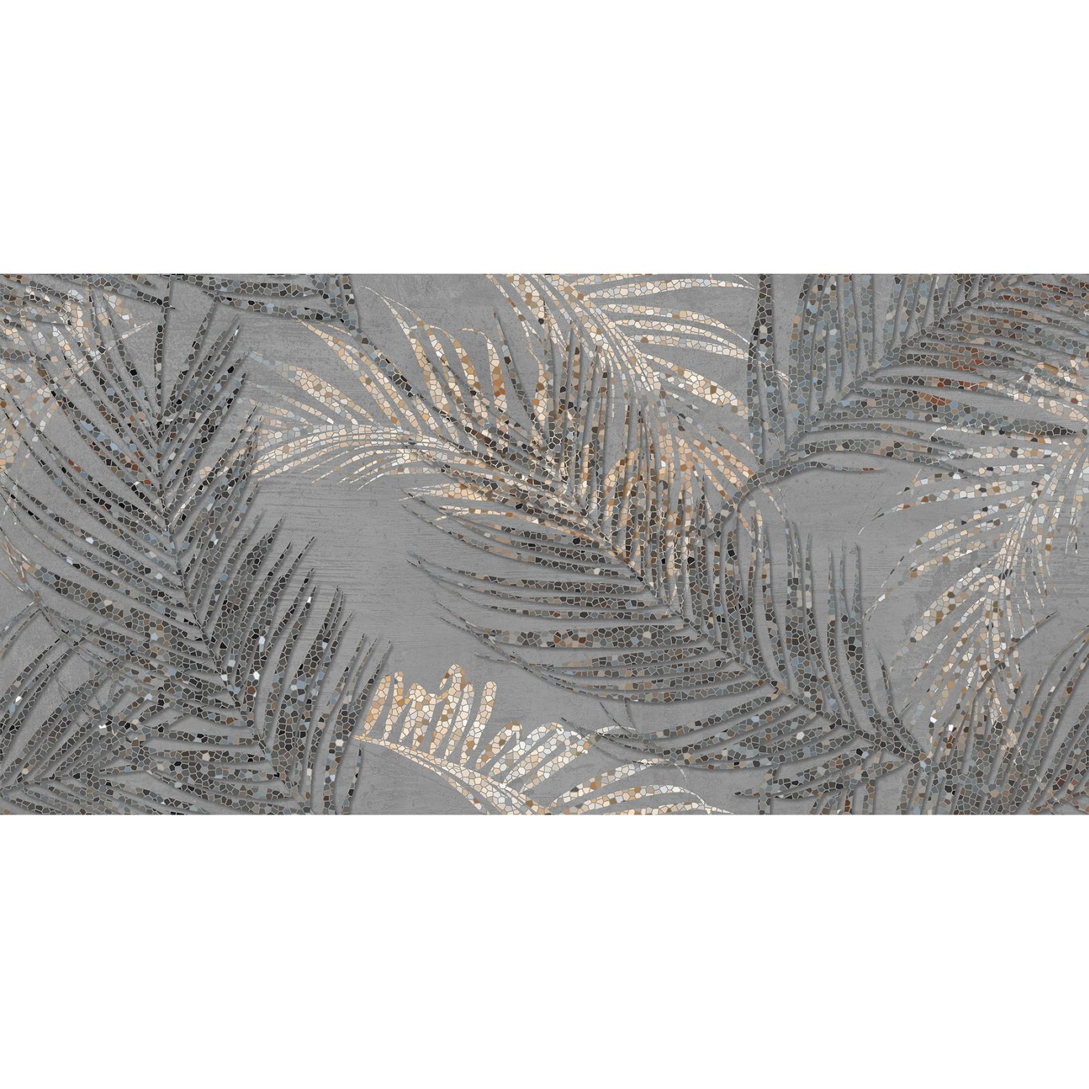 Керамогранит Infinity Ceramica (Инфинити Керамика) Plaster Grey Tessera Sleek 60x120 см