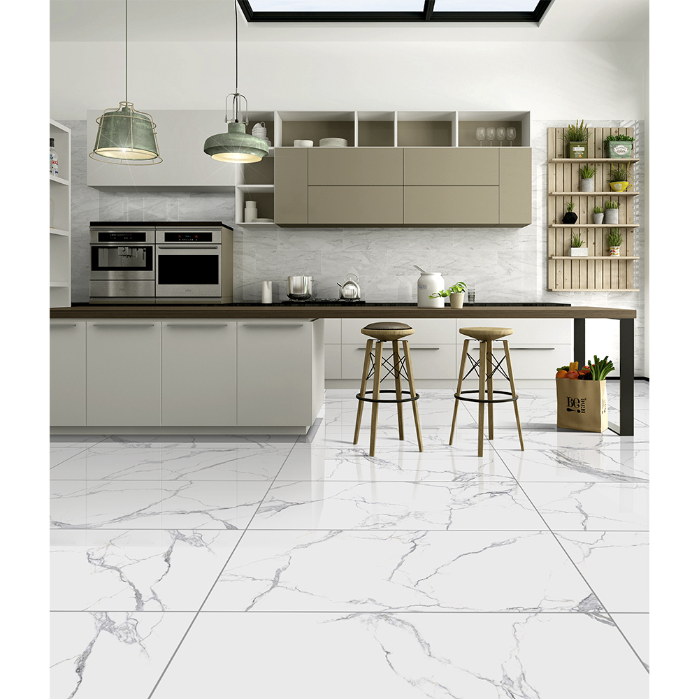 Керамогранит Infinity Ceramic Belmondo Bianco Polished 75x150 см