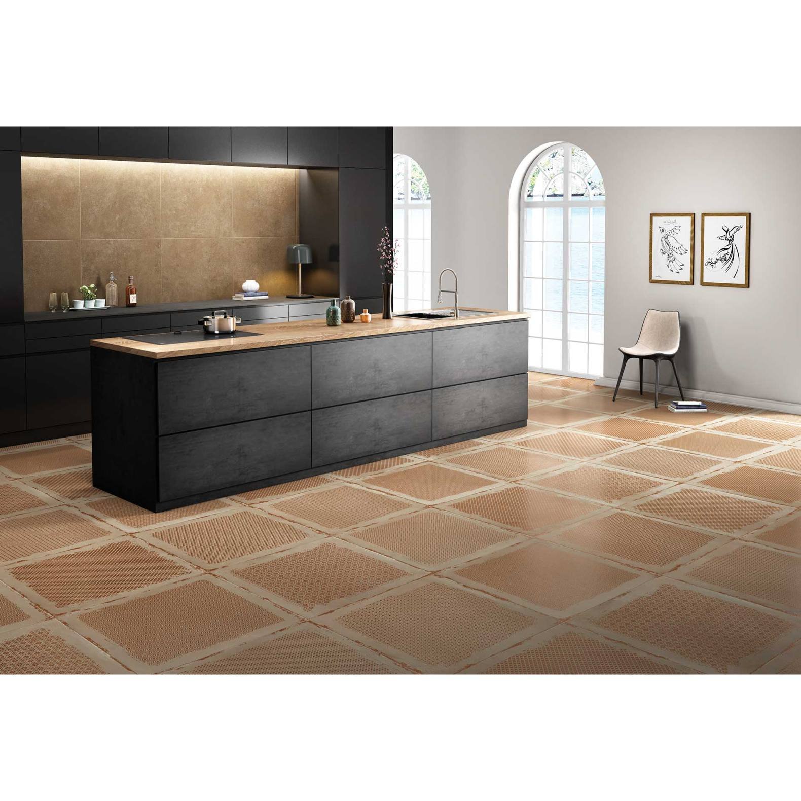 Керамогранит Infinity Ceramica (Инфинити Керамика) Galactic Mist Base Matt 60x60 см