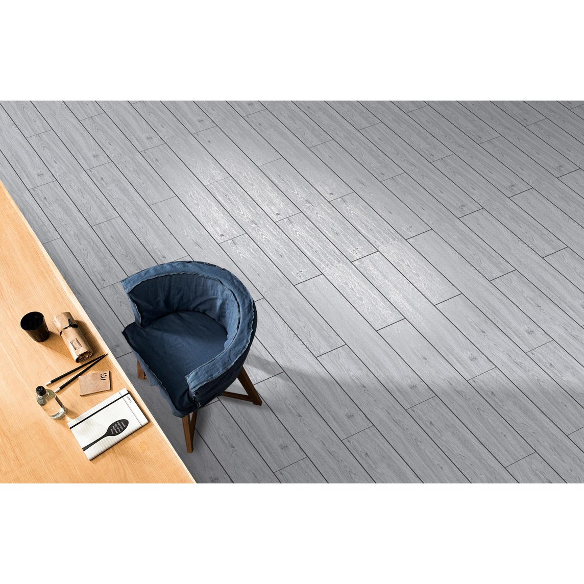 Керамогранит Infinity Ceramica (Инфинити Керамика) Cottage Light Grey Carving 20x120 см