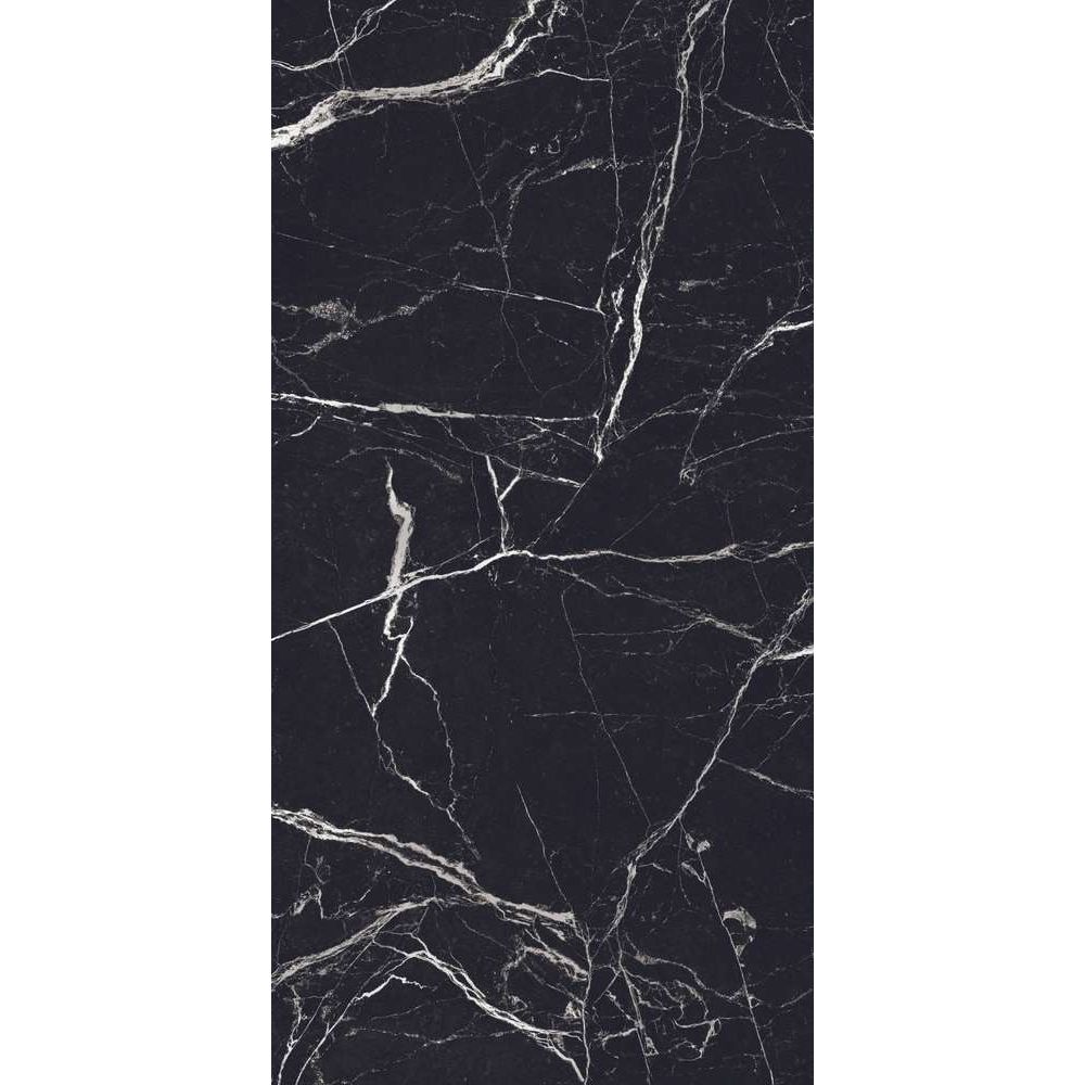 Керамогранит Maimoon Ceramica (Маймун Керамика) Gloster Marquina White 120х60 см, глянцевый