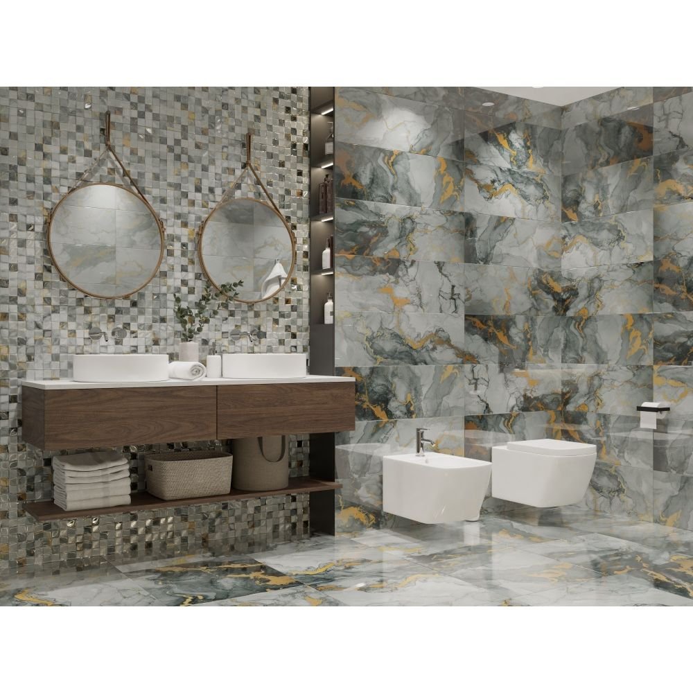 Декор Primavera (Примавера) Tiziana Gold Decor 04 glossy 30х90 см, глянцевый DG04-02