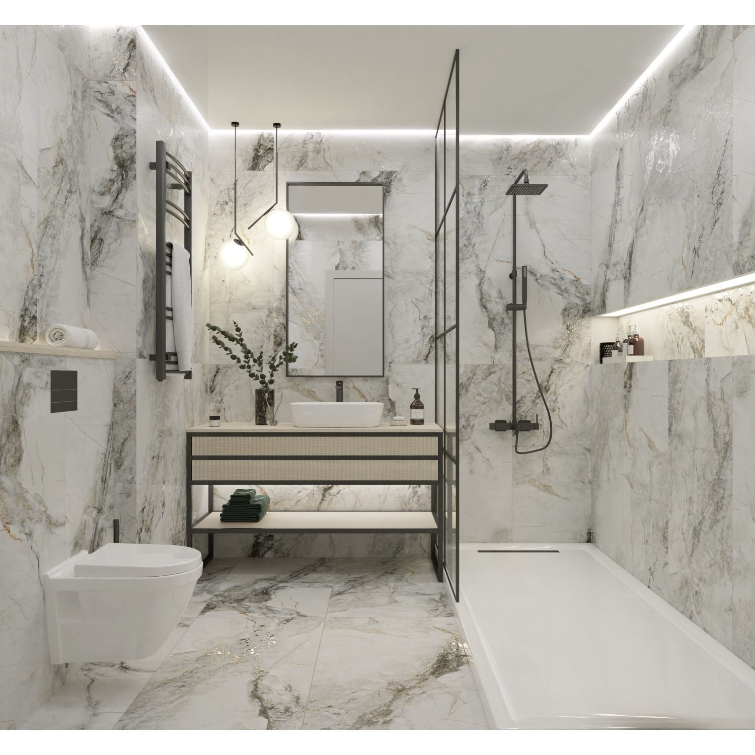 Керамогранит Primavera (Примавера) Dior White grit granula 60х120 см GG208