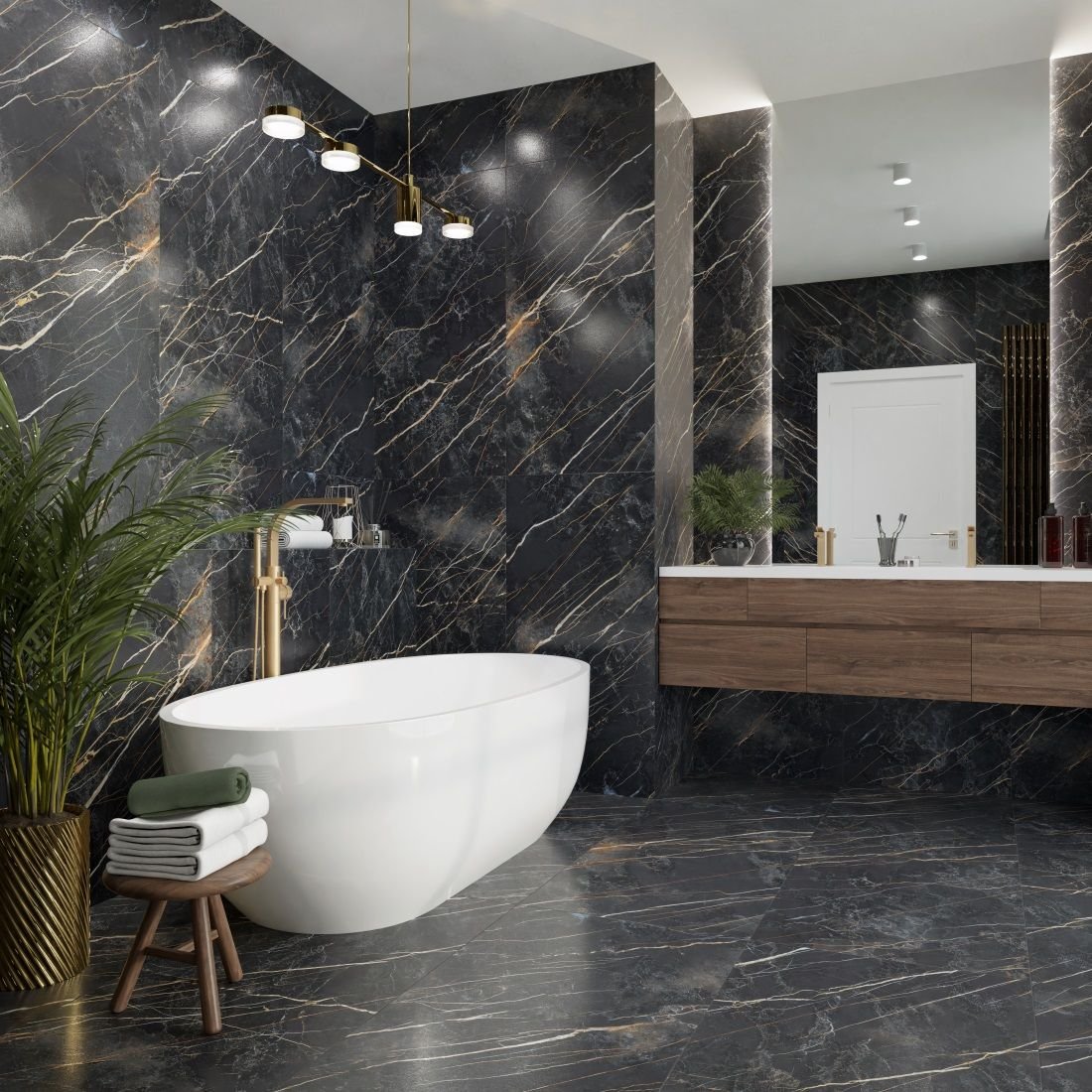 Керамогранит Primavera (Примавера) Namibia Black grit granula 60х120 см GG202