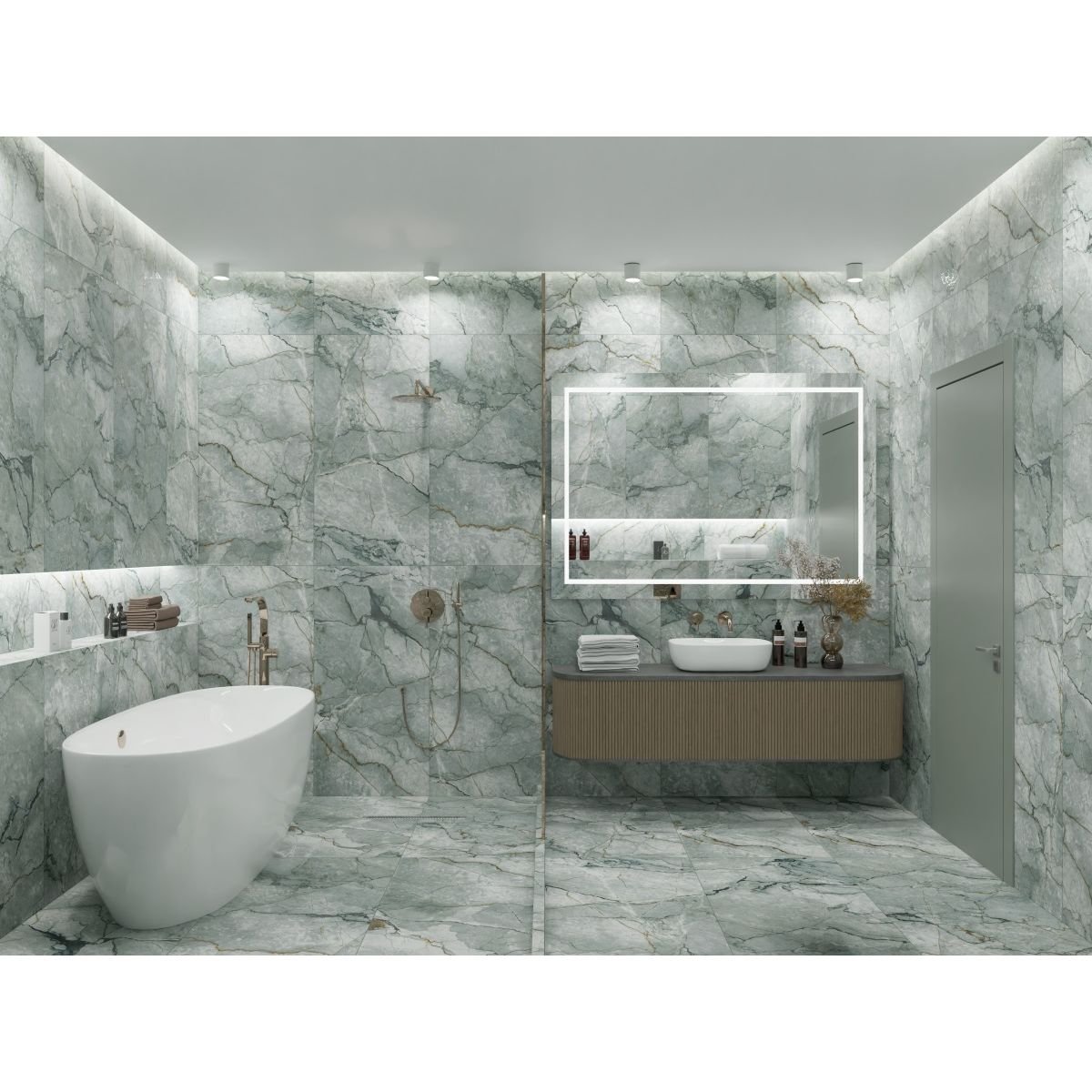 Керамогранит Primavera (Примавера) Tanami Mint grit granula 60х120 см GG211