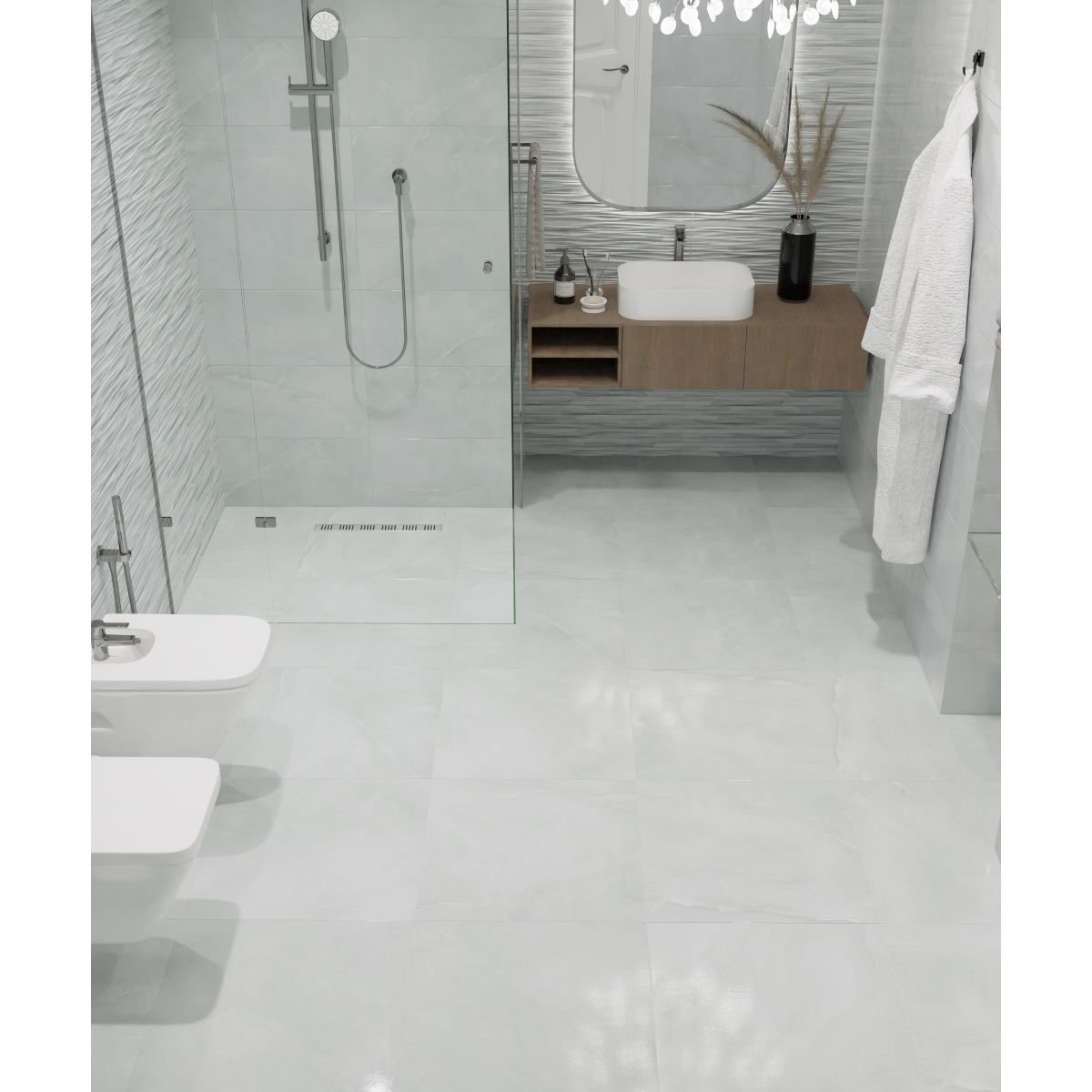 Декор Primavera (Примавера) Amore Silver Decor 06 glossy 30х90 см, глянцевый DG09-06