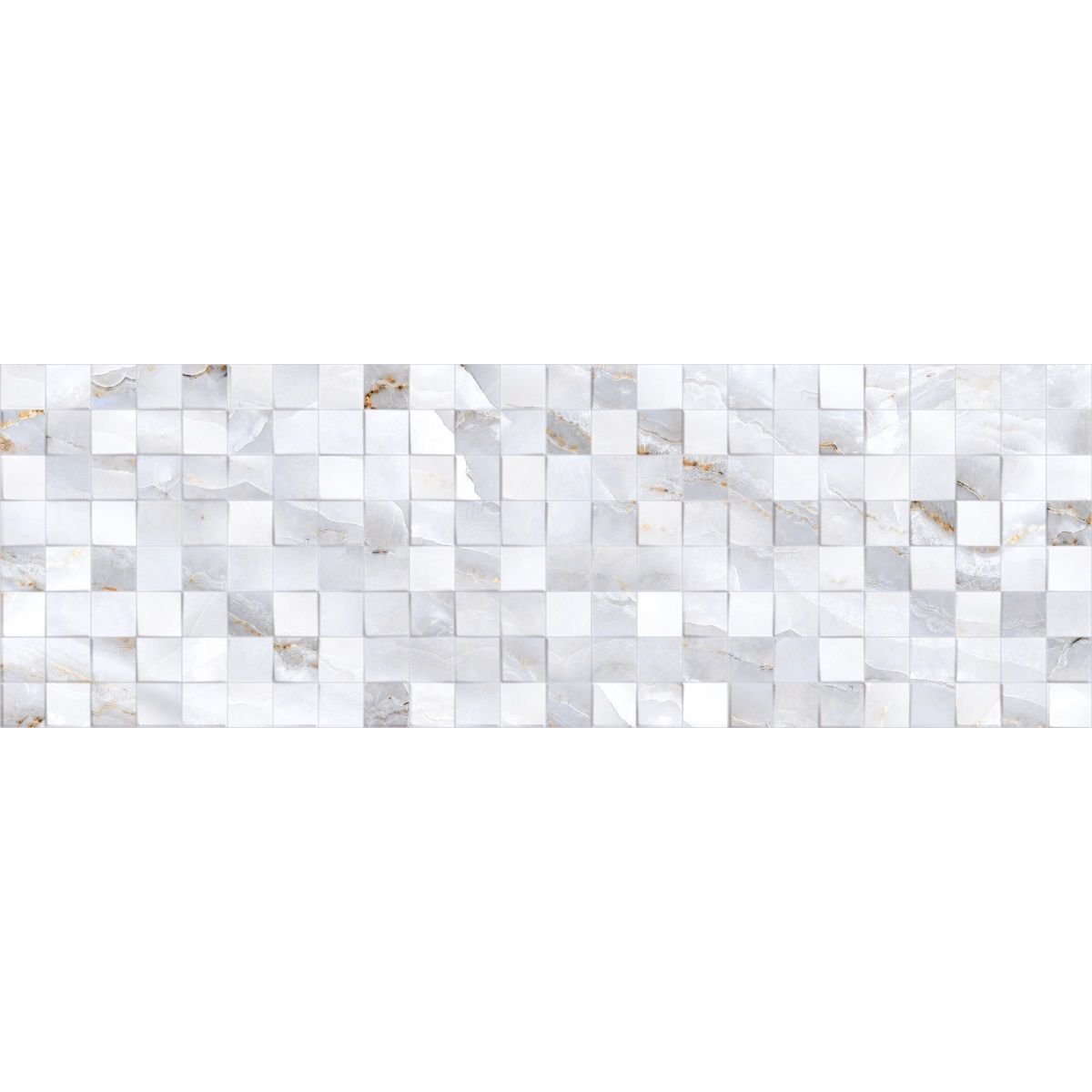 Декор Primavera (Примавера) Joie Silver Decor 01 glossy 30х90 см, глянцевый DG12-01