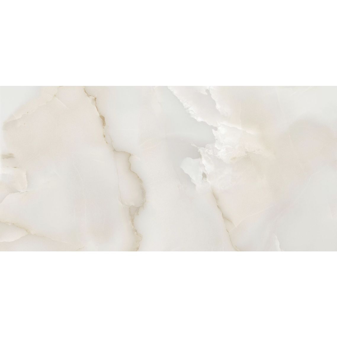 Керамогранит Velsaa (Велсаа) Bruni Onix Bianco Glossy 60x120 см, RP-203109