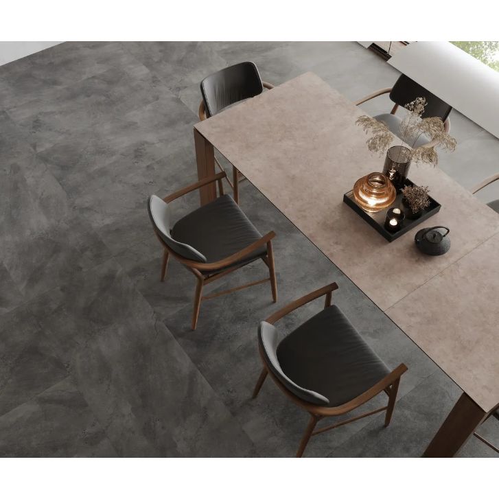 Керамогранит Dogma (Догма) Project Antibacterial Urban Black Matt Rettificato 60x120 см (DPA601209M)