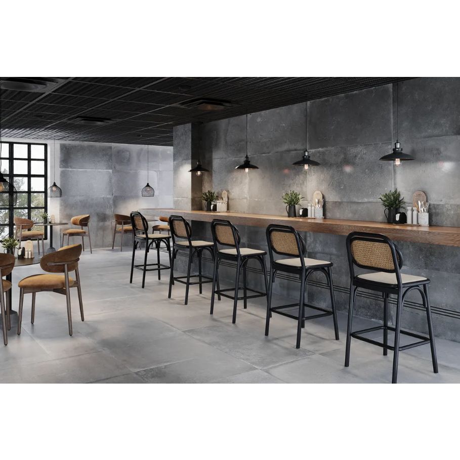 Керамогранит Dogma (Догма) Project Antibacterial Garage Aluminium Matt Rettificato 60x120 см (DPA601232M)