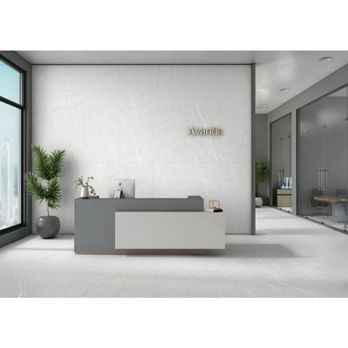 Керамогранит Colortile (Колортайл) Rio Bianco Carving 60x120 см, RP-215928