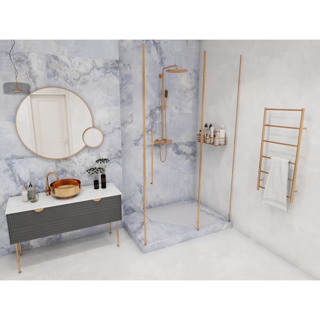 Керамогранит Colortile (Колортайл) Onyx Sea Blue Satin 60x120 см, RP-215934