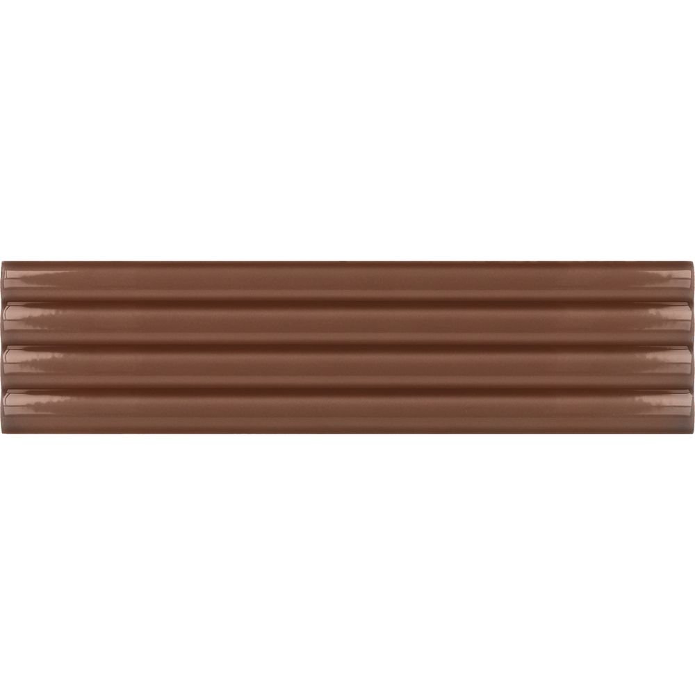 Керамическая плитка декор Equipe Costa nova onda terra glossy 5х20 см