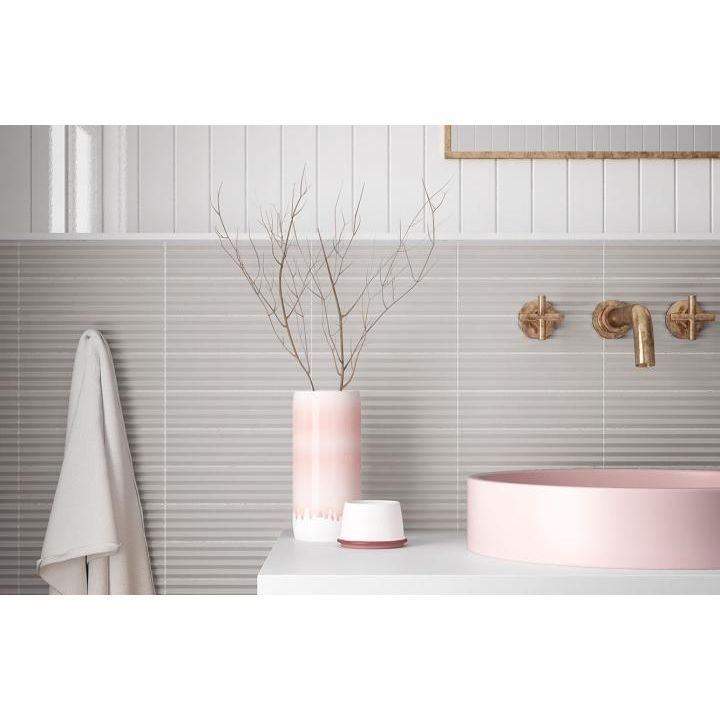 Керамическая плитка декор Equipe (Эквип) Costa nova onda white glossy 5х20 см, глянцевая