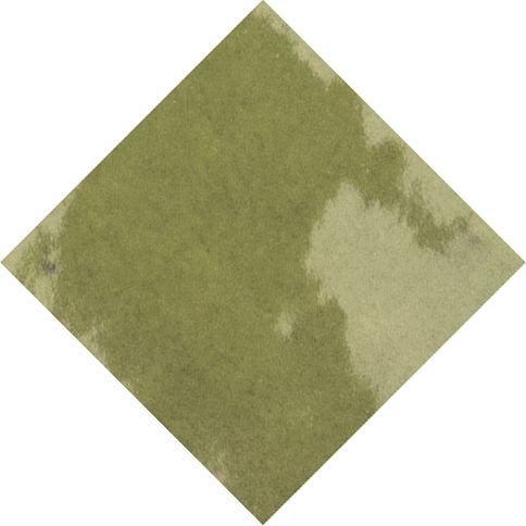 Керамогранит вставка Equipe (Эквип) Kasbah taco verd gloss 3,4х3,4 см, глянцевая