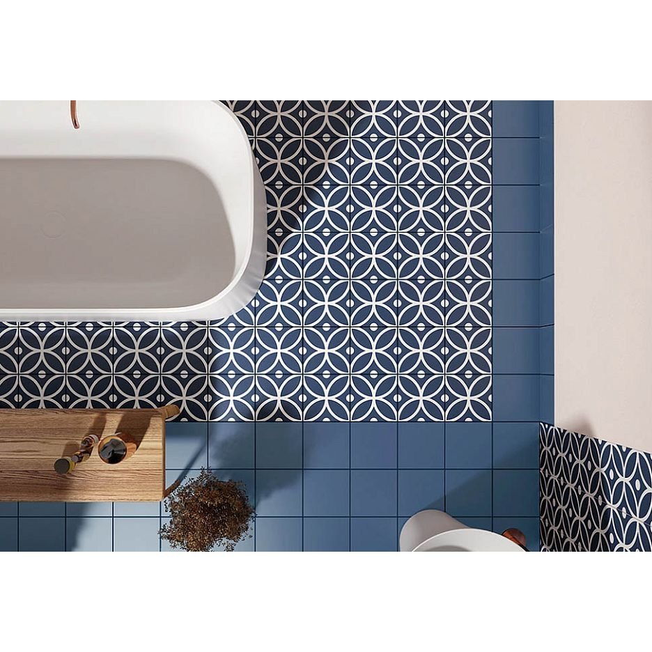 Керамогранит декор Equipe (Эквип) Rivoli bergen azul 20х20 см