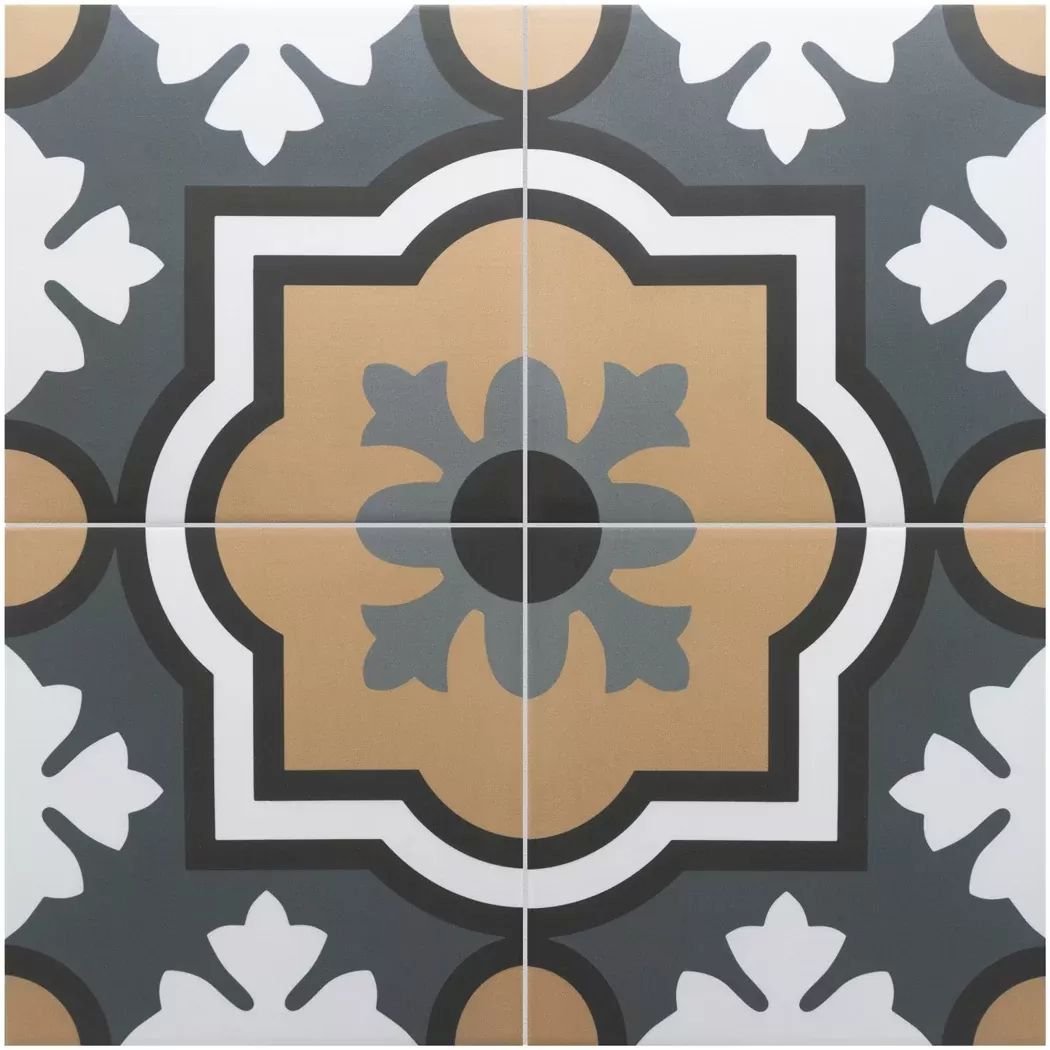 Керамогранит декор Equipe (Эквип) Rivoli monaco gris matt 20х20 см