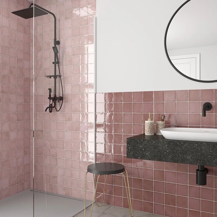 Настенная плитка Equipe (Эквип) Altea Dusty Pink 10x10 см