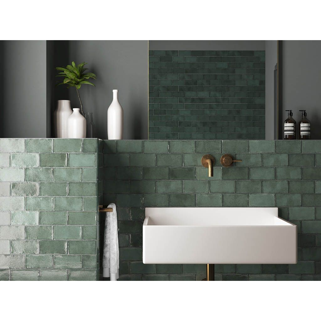 Настенная плитка Equipe (Эквип) Altea Pine Green 7,5x15 см