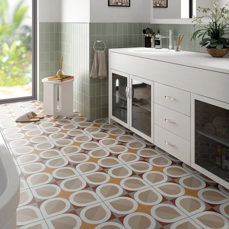 Керамогранит Equipe (Эквип) Bauhome Blatt Warm 20x20 см