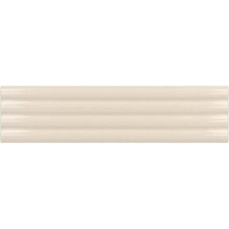 Настенная плитка Equipe (Эквип) Costa Nova Onda Beige Pale Glossy 5x20 см, глянцевая
