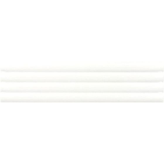 Настенная плитка Equipe (Эквип) Costa Nova Onda White Glossy 5x20 см, глянцевая