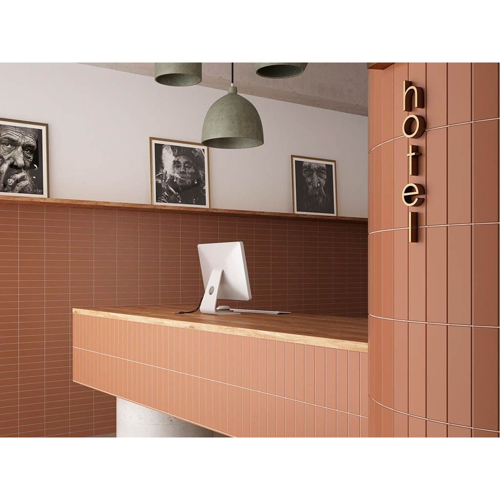 Настенная плитка Equipe (Эквип) Costa Nova Straw Matt 5x20 см