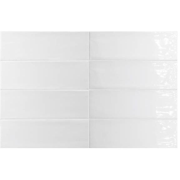 Керамогранит Equipe (Эквип) Fango Blanc Gloss 5x15 см, глянцевый
