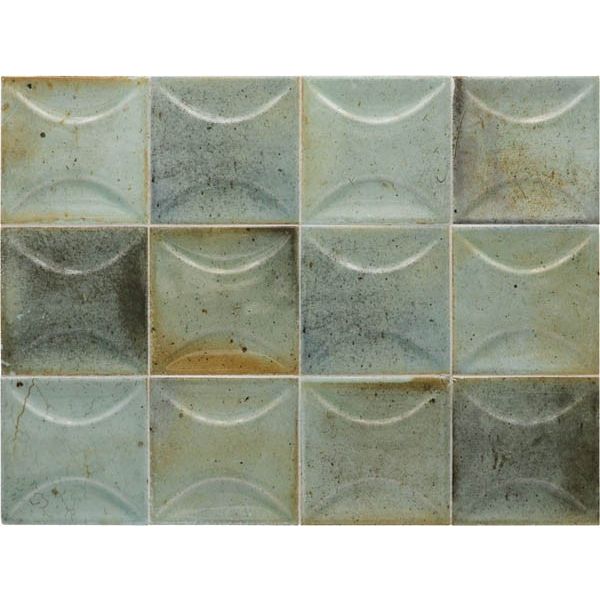 Настенная плитка Equipe (Эквип) Hanoi Arco Celadon 10x10 см