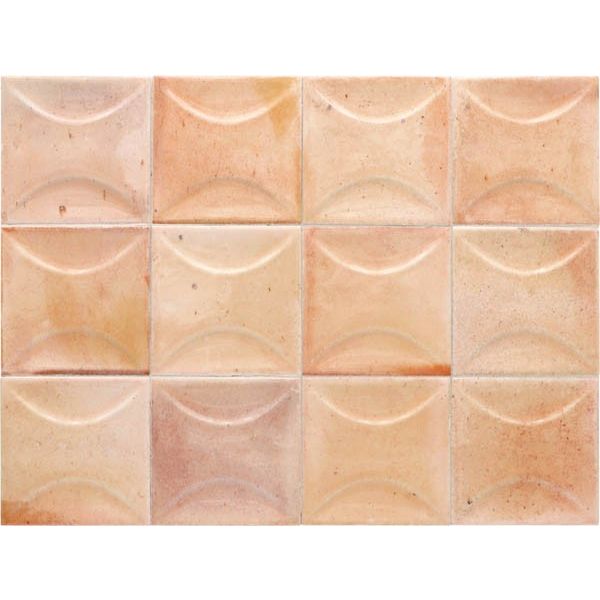 Настенная плитка Equipe (Эквип) Hanoi Arco Pink 10x10 см
