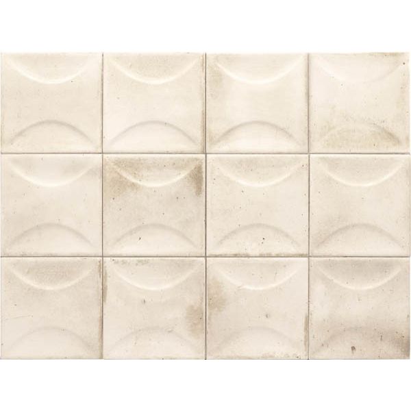 Настенная плитка Equipe (Эквип) Hanoi Arco White 10x10 см