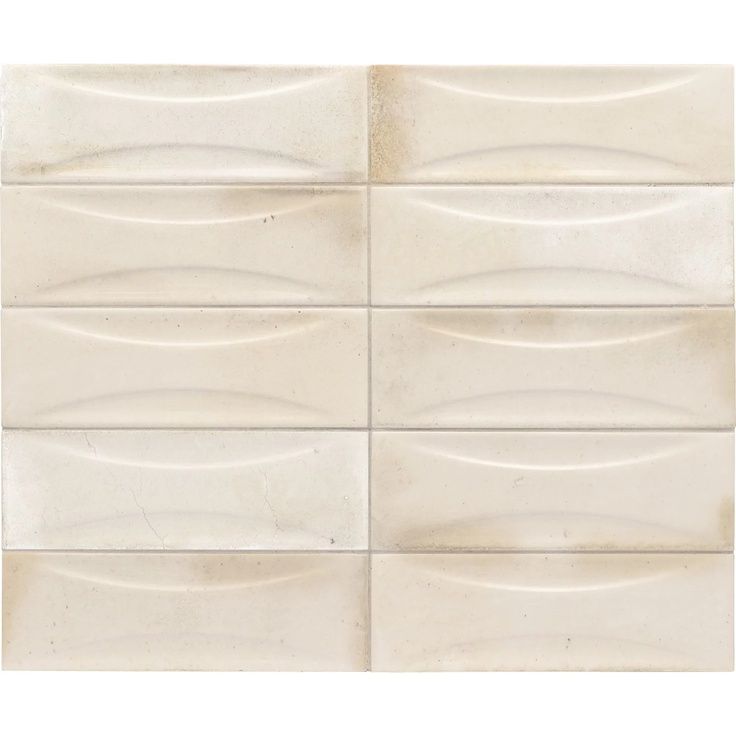 Настенная плитка Equipe (Эквип) Hanoi Arco White 6,5x20 см