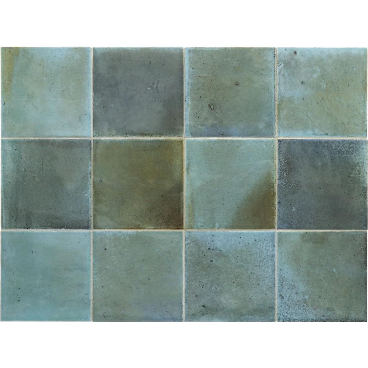 Настенная плитка Equipe (Эквип) Hanoi Sky Blue 10x10 см