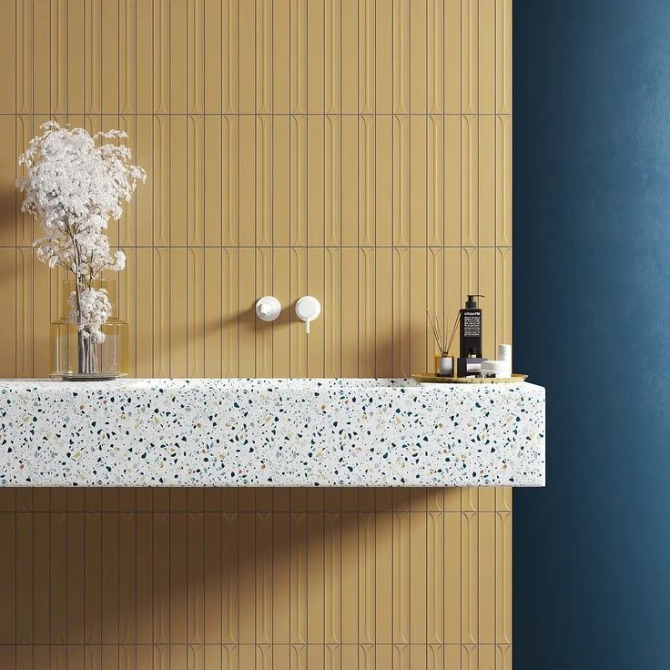 Настенная плитка Equipe (Эквип) Hopp Golden 5x40 см