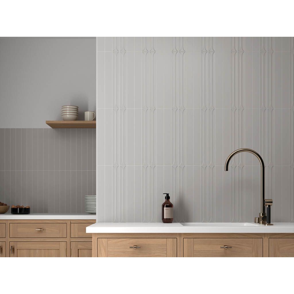 Настенная плитка Equipe (Эквип) Hopp Grey 5x40 см