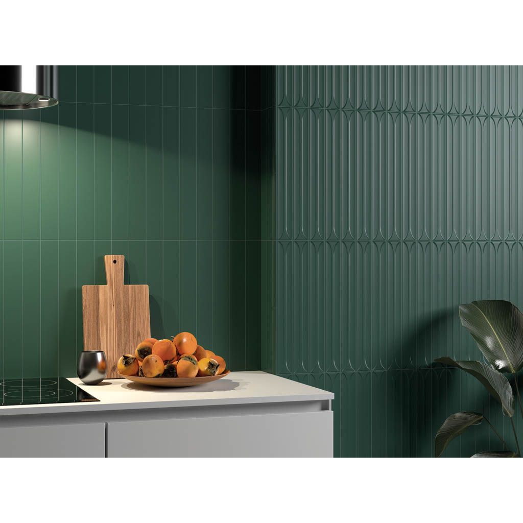 Настенная плитка Equipe (Эквип) Hopp Laurel Green 5x40 см