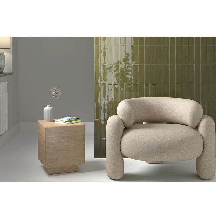 Настенная плитка Equipe (Эквип) Island Frame Lichen 6,5x20 см