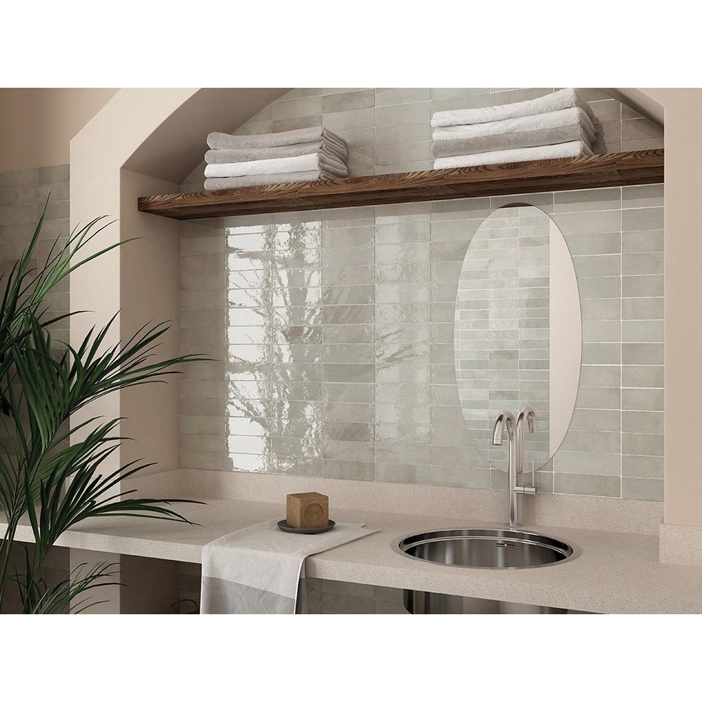 Настенная плитка Equipe (Эквип) La Riviera Blanc 6,5x20 см