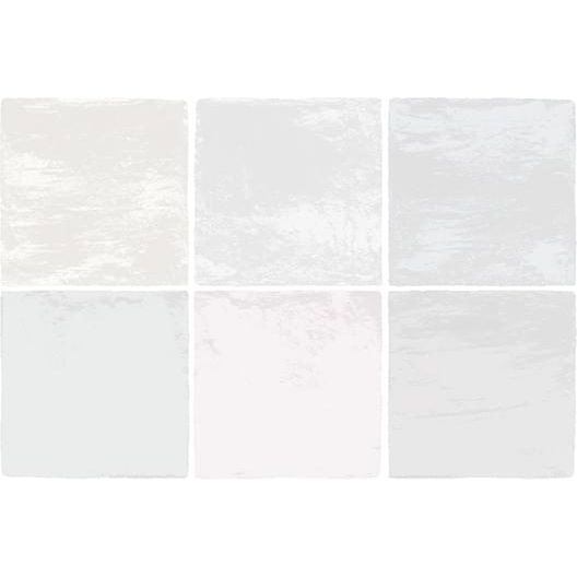 Настенная плитка Equipe (Эквип) La Riviera MeLange 13,2x13,2 см (микс 6 цветов)
