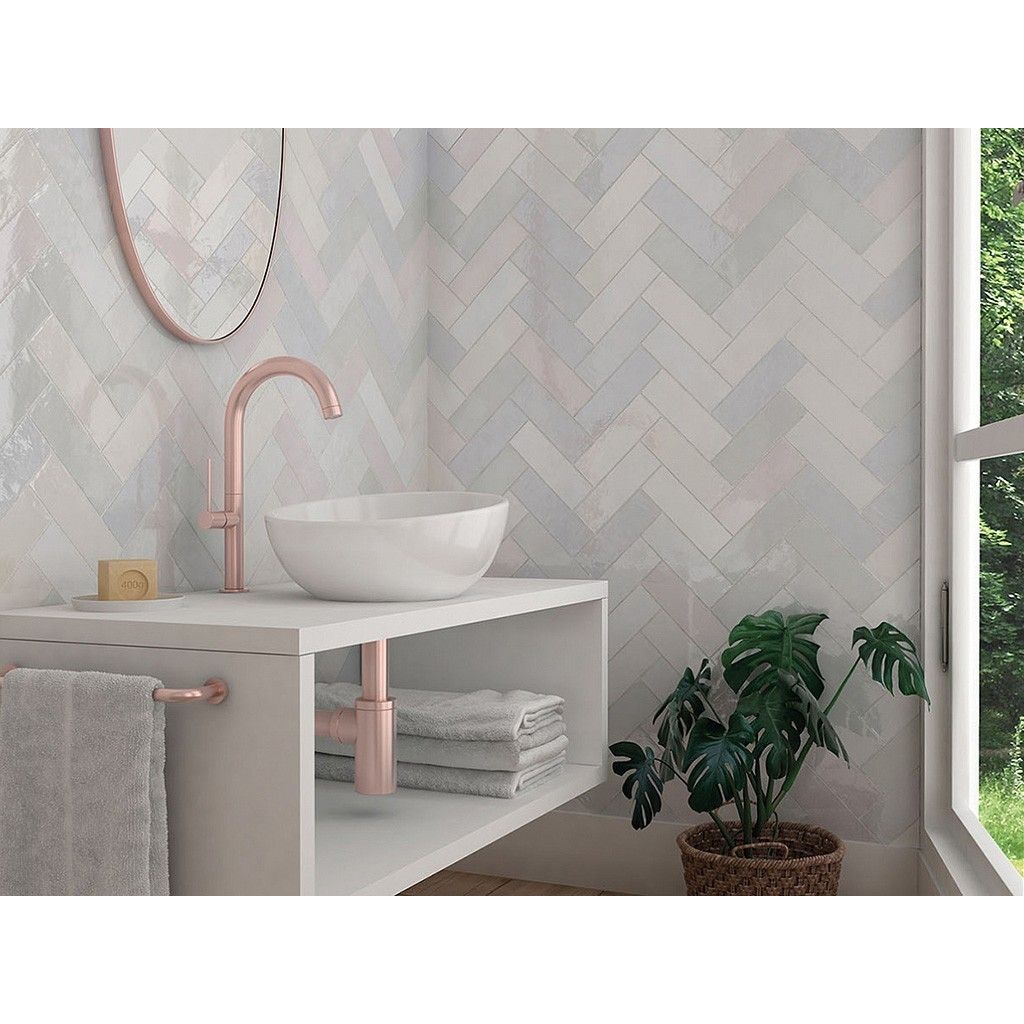 Настенная плитка Equipe (Эквип) La Riviera Rose 6,5x20 см