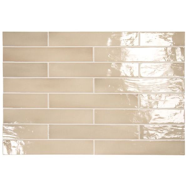 Настенная плитка Equipe (Эквип) Manacor Beige Argile 6,5x40 см