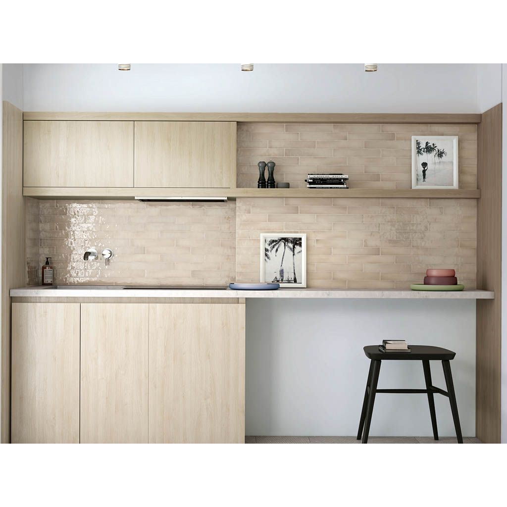 Настенная плитка Equipe (Эквип) Manacor Beige Argile 6,5x40 см