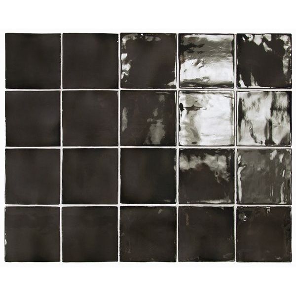 Настенная плитка Equipe (Эквип) Manacor Black 10x10 см