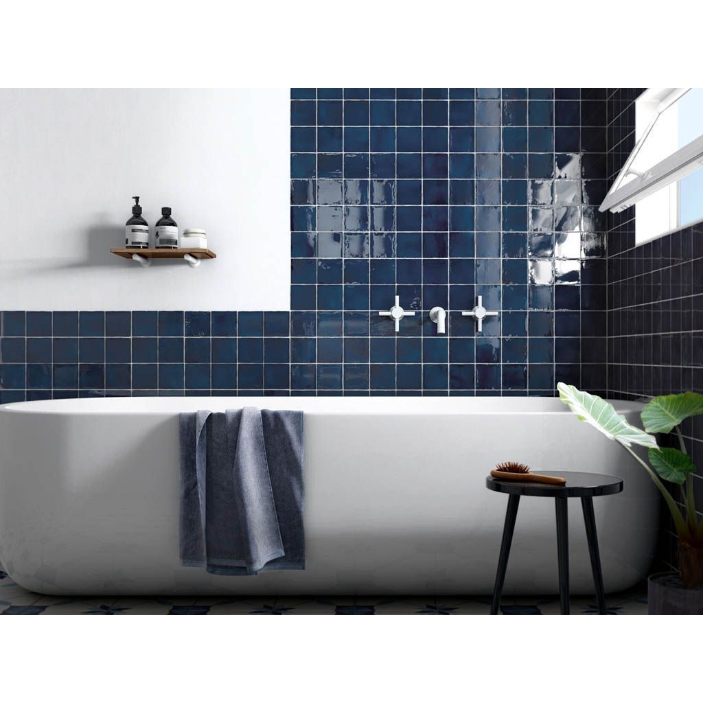 Настенная плитка Equipe (Эквип) Manacor Ocean Blue 10x10 см