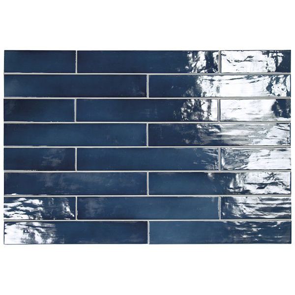 Настенная плитка Equipe (Эквип) Manacor Ocean Blue 6,5x40 см