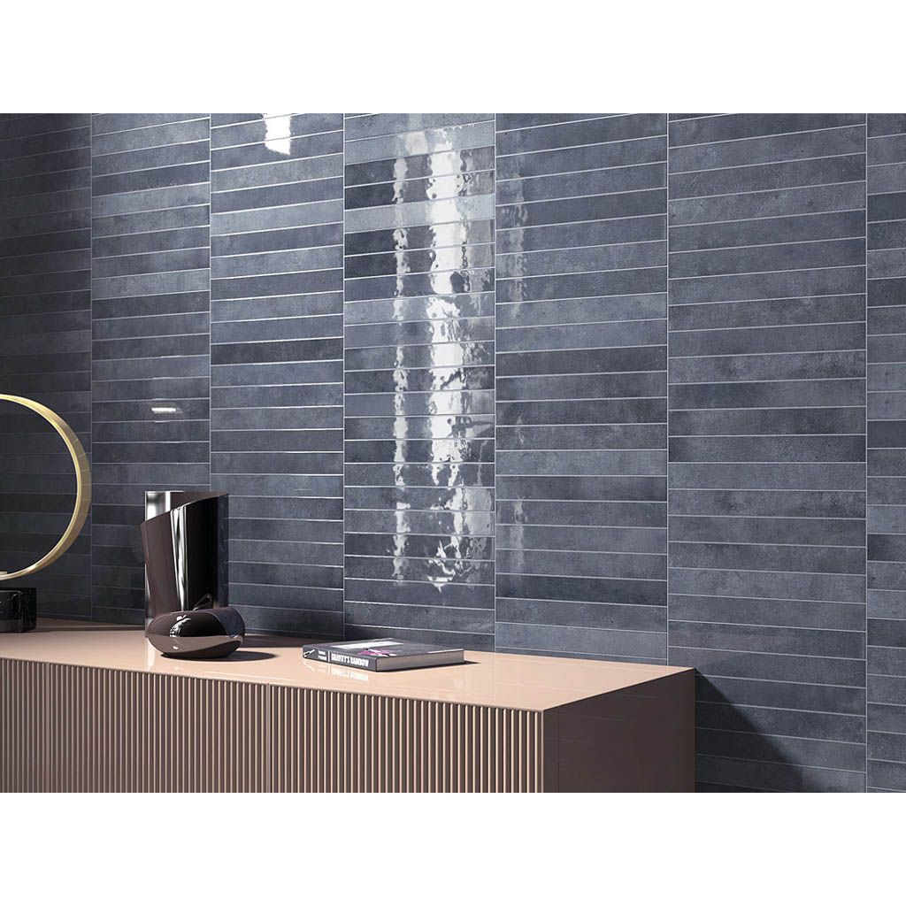 Керамогранит Equipe (Эквип) Verticale Deep Royal 5x40 см